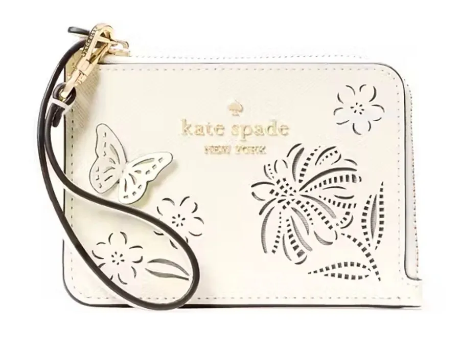 Kate Spade Madison Perforated Small Wristlet Merinque