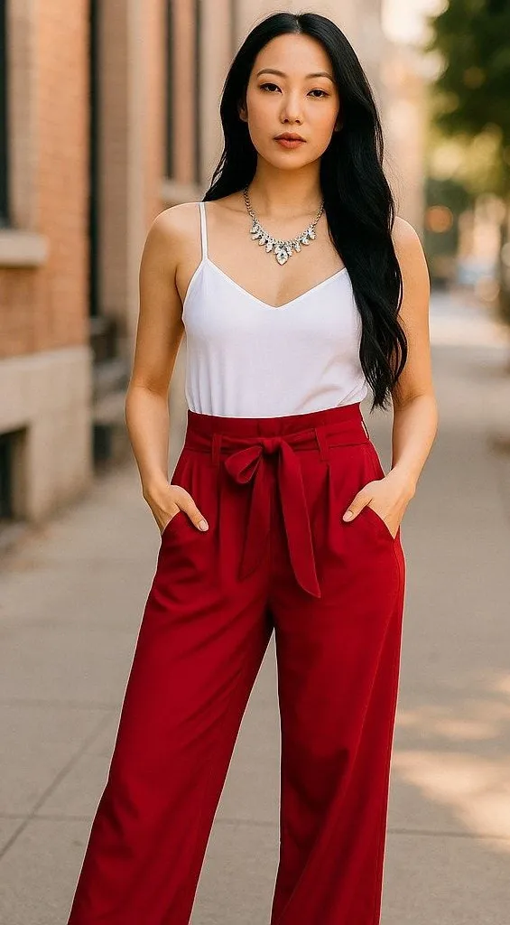 Windsor Womens Jumpsuit Sz XS Sealed With Style White Red Romper Sleeveless