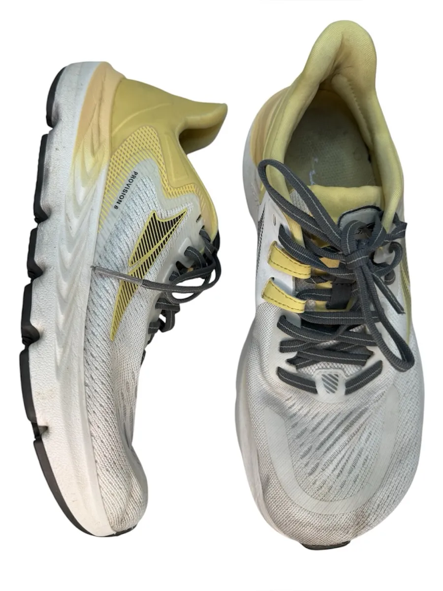 Altra Provision 6 Womens 8.5 |Yellow/White| Running Shoes Yellow