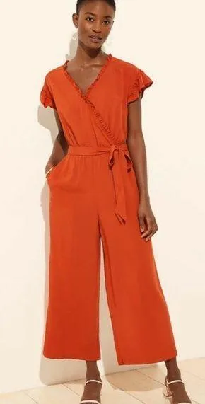 Burnt Orange Jumpsuit