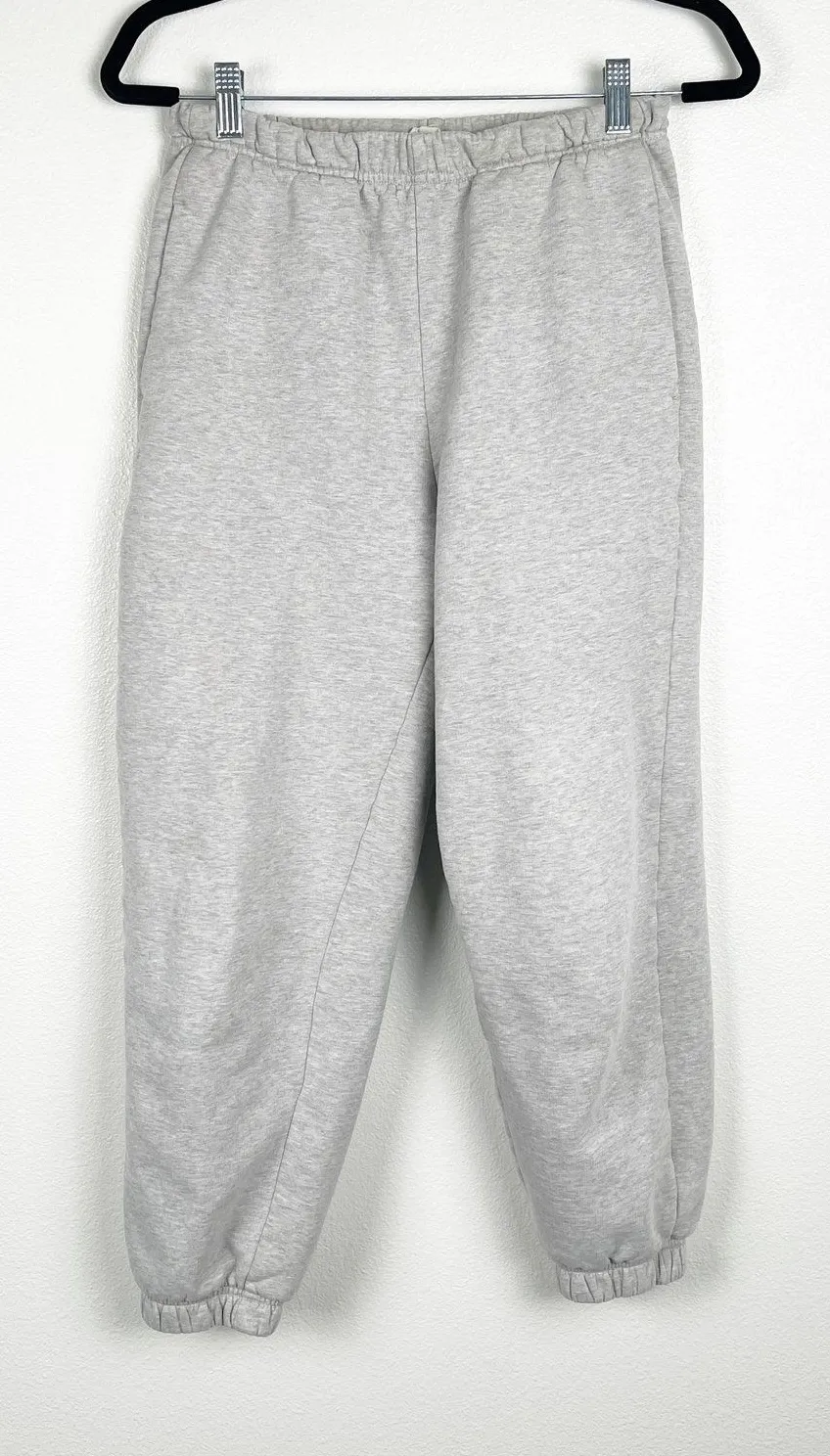 Wilfred Free Women's Elastic Waist Sweat Pants Grey Sz S