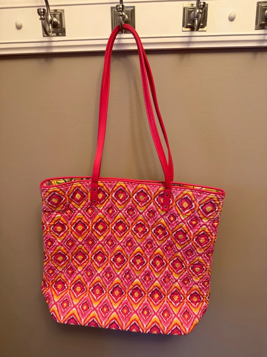 Vera Bradley Pink Geometric Tote