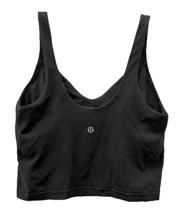 LULULEMON Align Tank Top Light Support A/B Cup in Black Size 8
