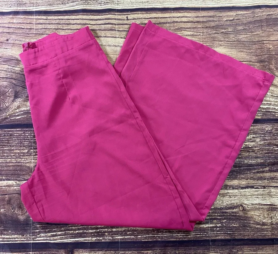 SHEIN Joress Dress Pants Womans Sz L Pink High