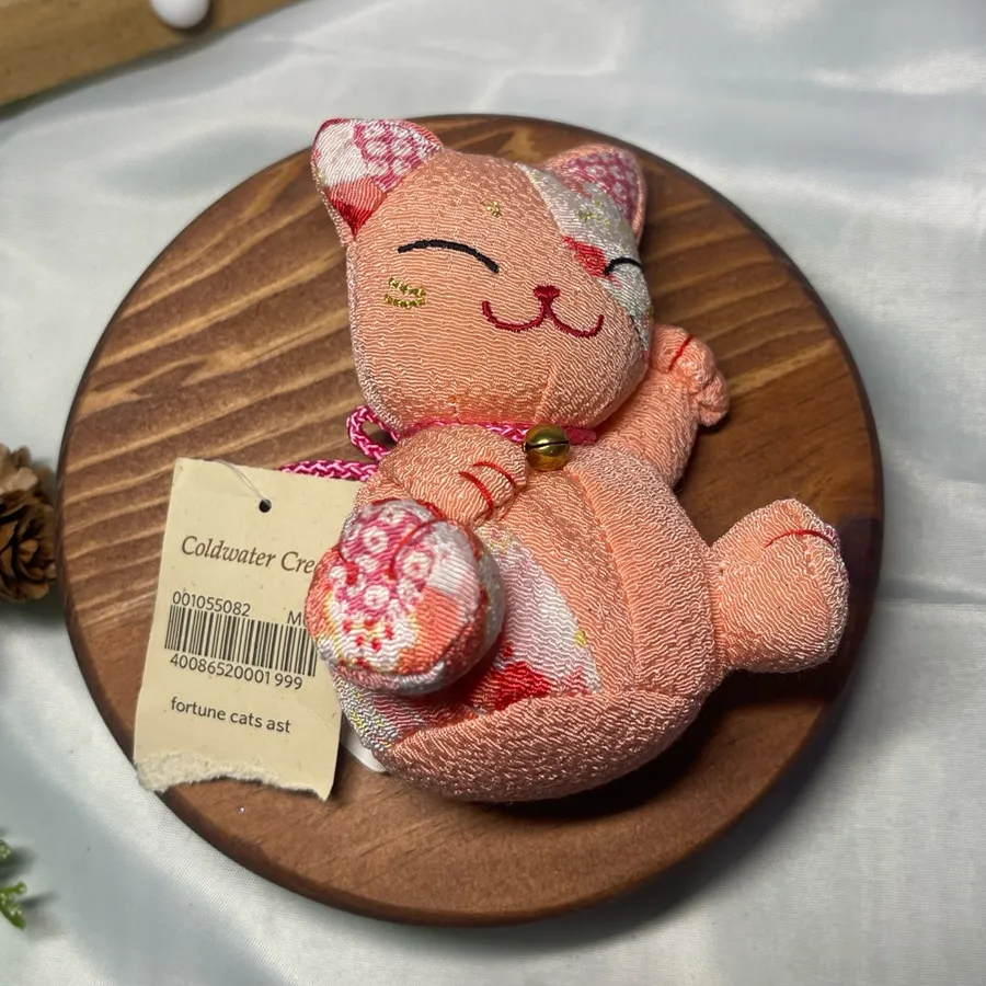 Coldwater Creek Pink Cat Plush