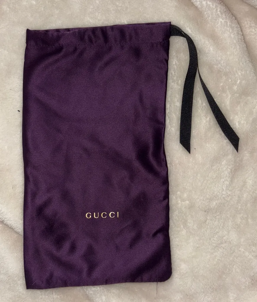 Gucci Rich Purple Satin Bag