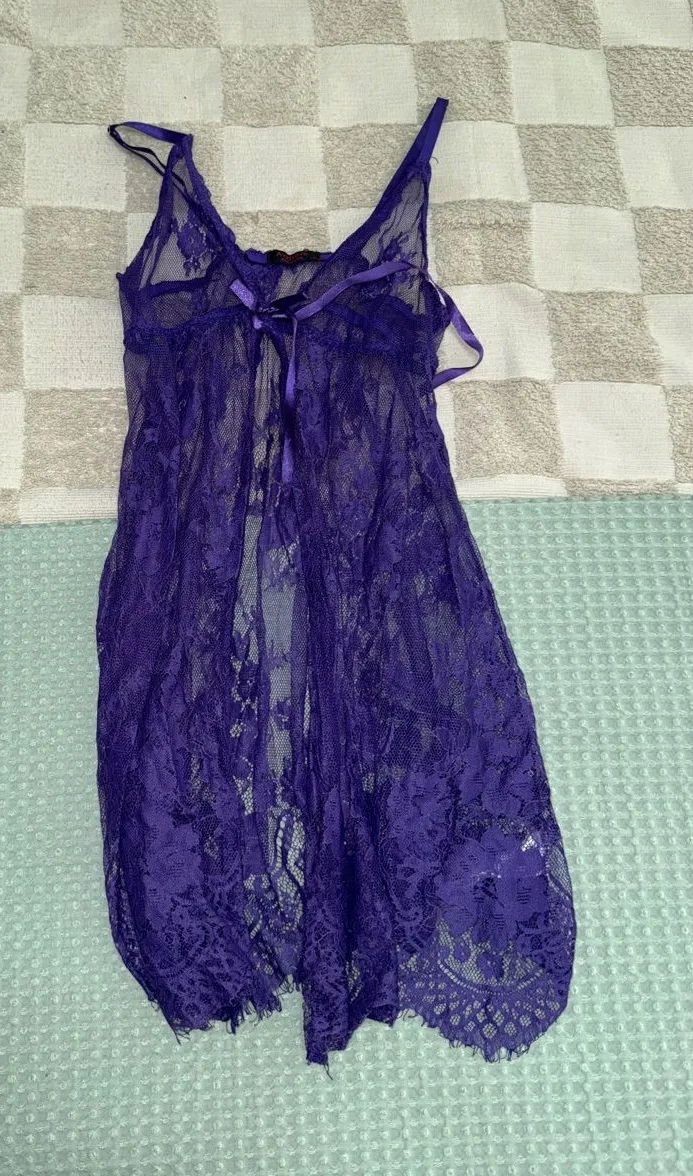 AVIDLOVE WOMEN'S SEXY PAJAMA FLORAL LACE BABYDOLL LINGERIE M