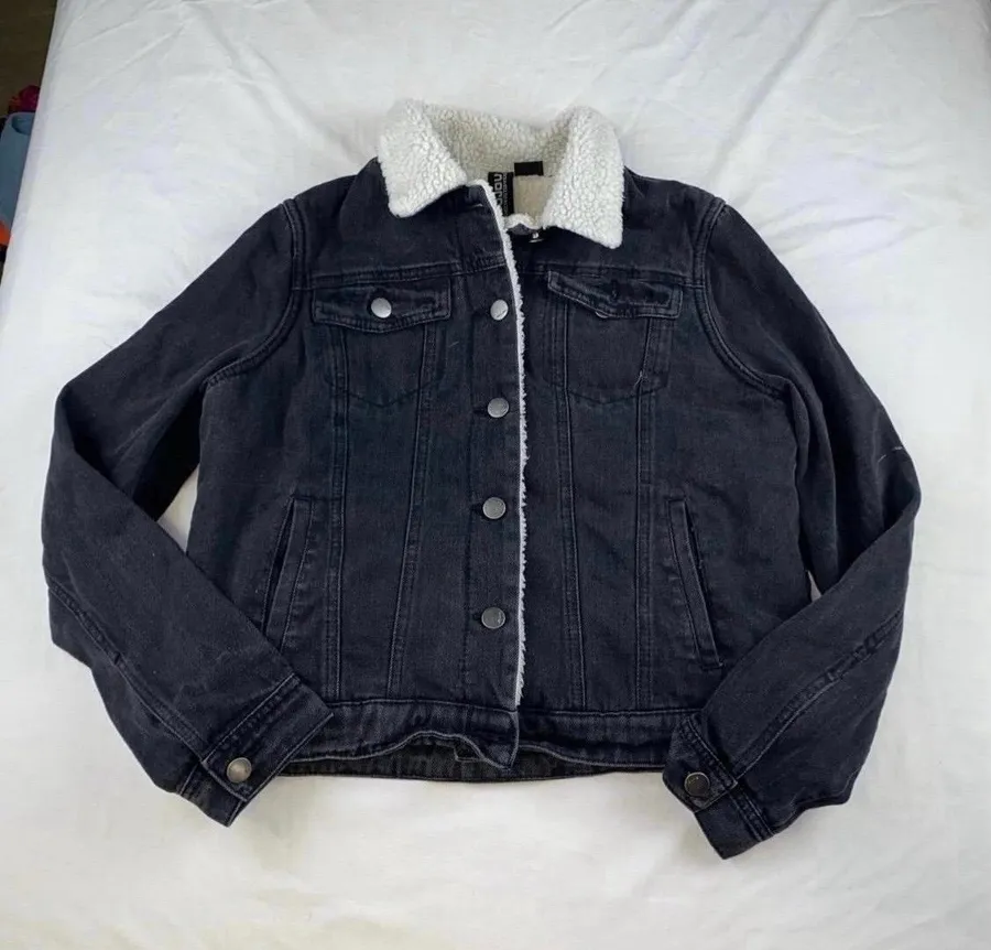 Jean Jacket Black Size M