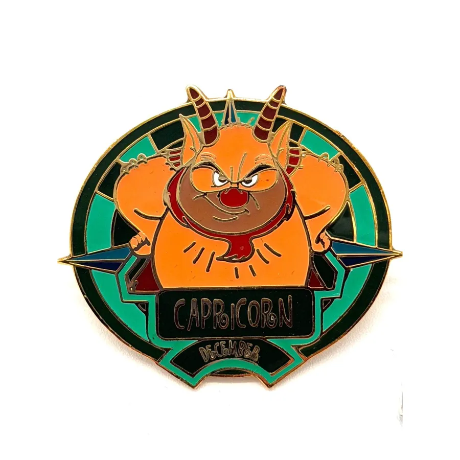 Disney Zodiac Pin of the Month Hercules Phil Capricorn December LE 5000 Philocte