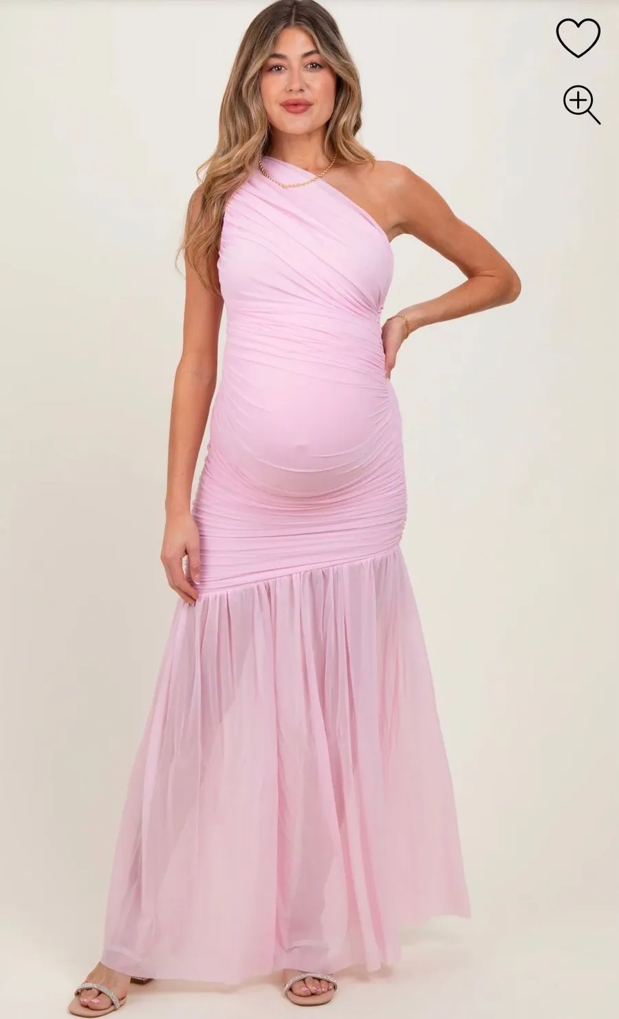 Maternity Maxi Dress PinkBlush