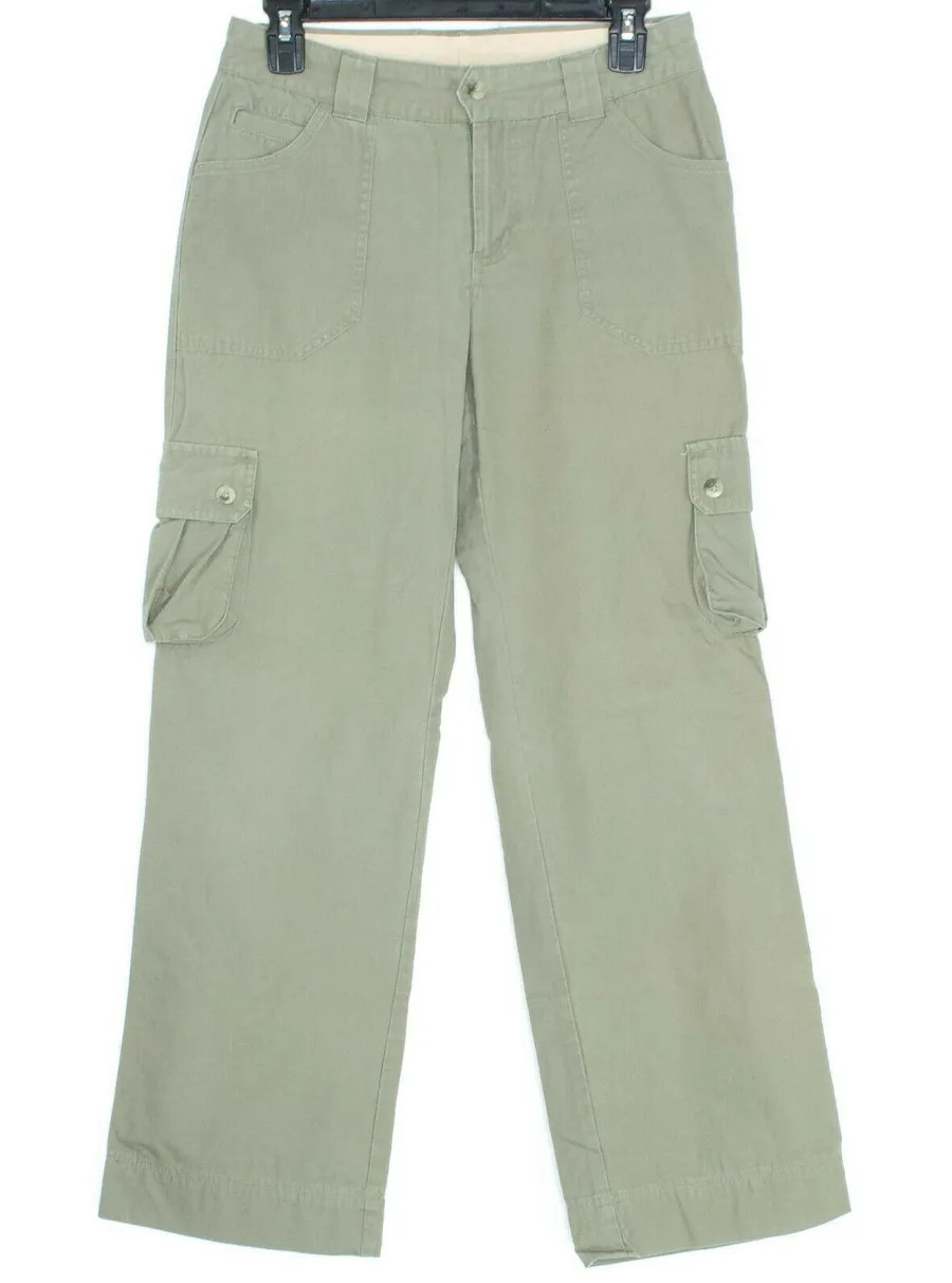 Columbia Pants Cargo Ripstop Outdoor Hiking Y2K Utility Gorpcore 90s Green 4
