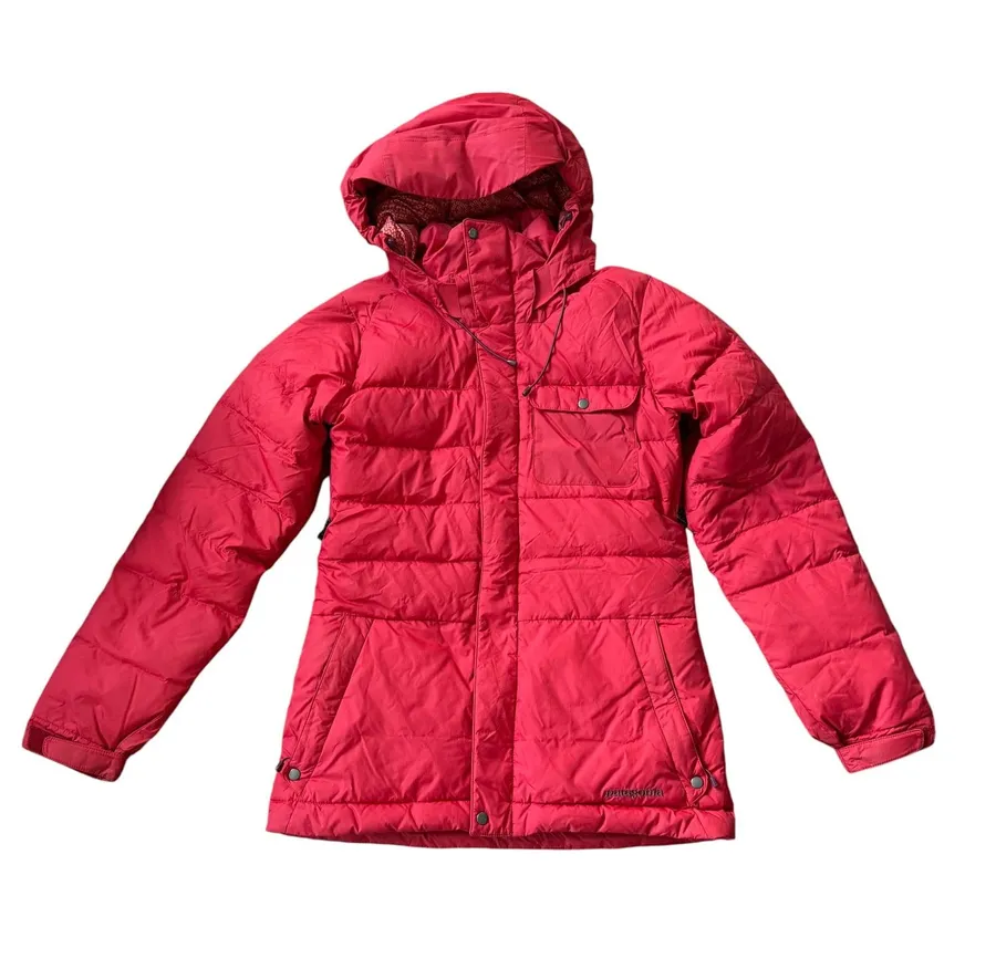 Patagonia Down Coat Red