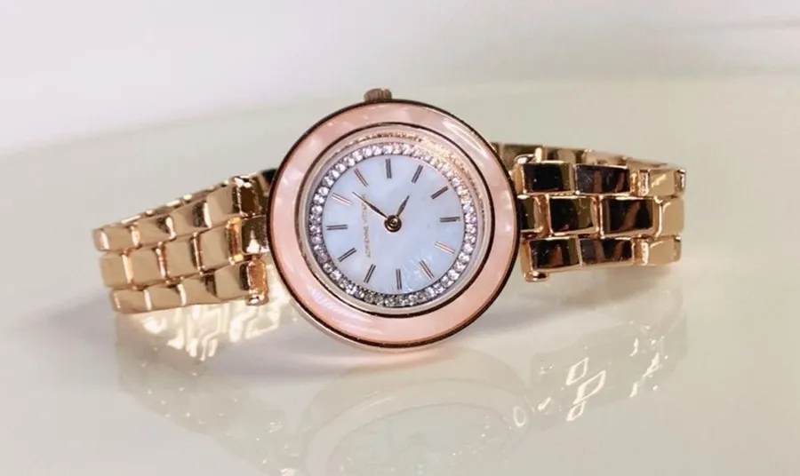 Adrienne Vittadini Rose Gold Watch