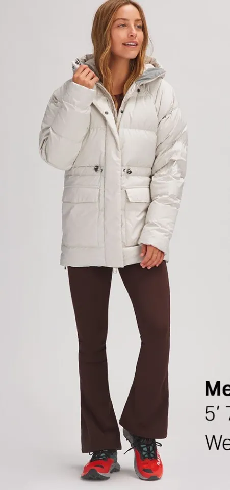 Backcountry raglan allied down parka White Size M