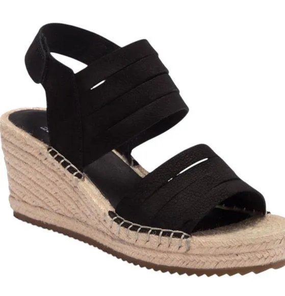 Eileen Fisher Largo Espadrille Sandals in Black