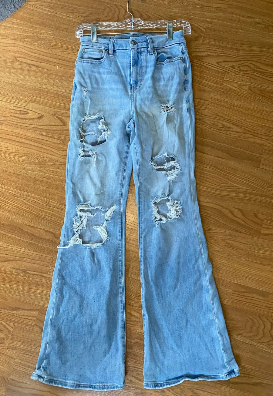 American Eagle Bell Bottom Jeans