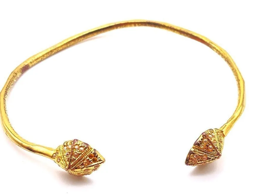 Stella & Dot Delicate Eden Bangle Cuff Bracelet