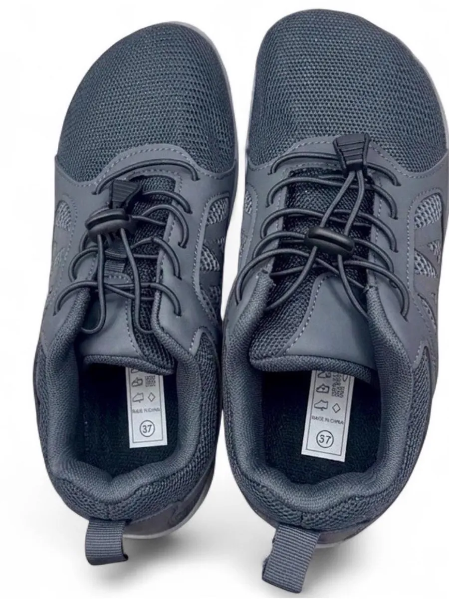 Women's Gray Athletic Lace