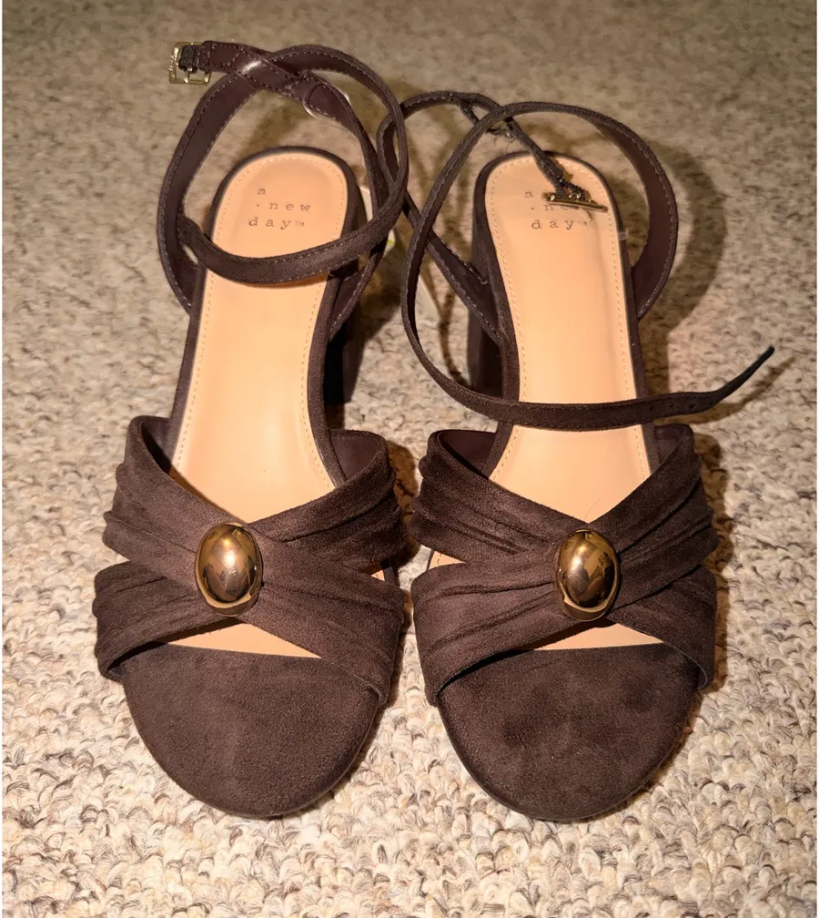 Brown heels