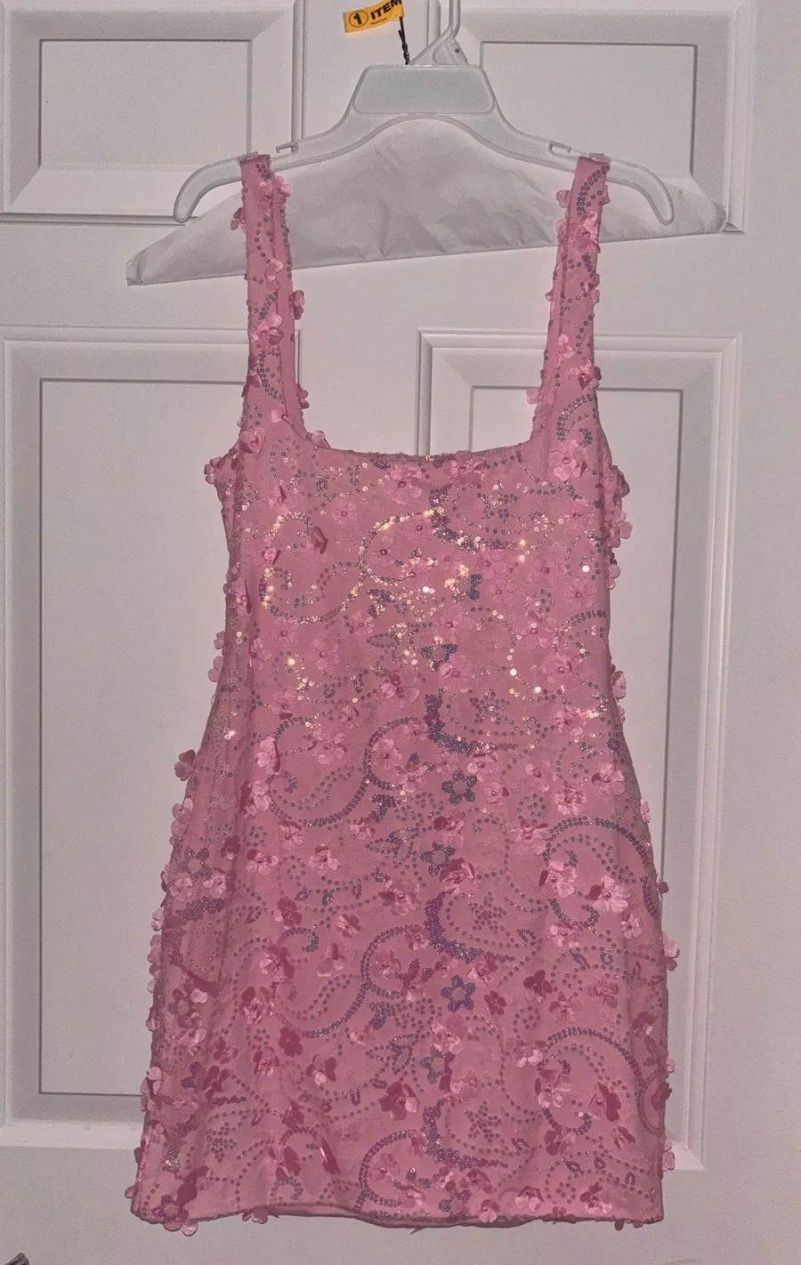 Beginning Boutique Dress Pink Mini