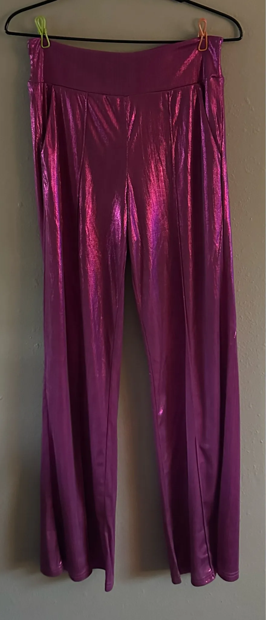 Two fly pants Purple Size XS