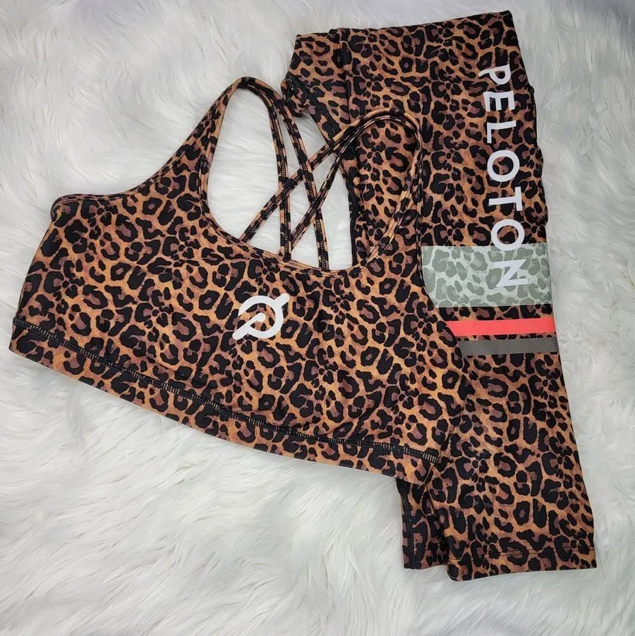RARE - With Women's Real Cheetah Set Sz Medium