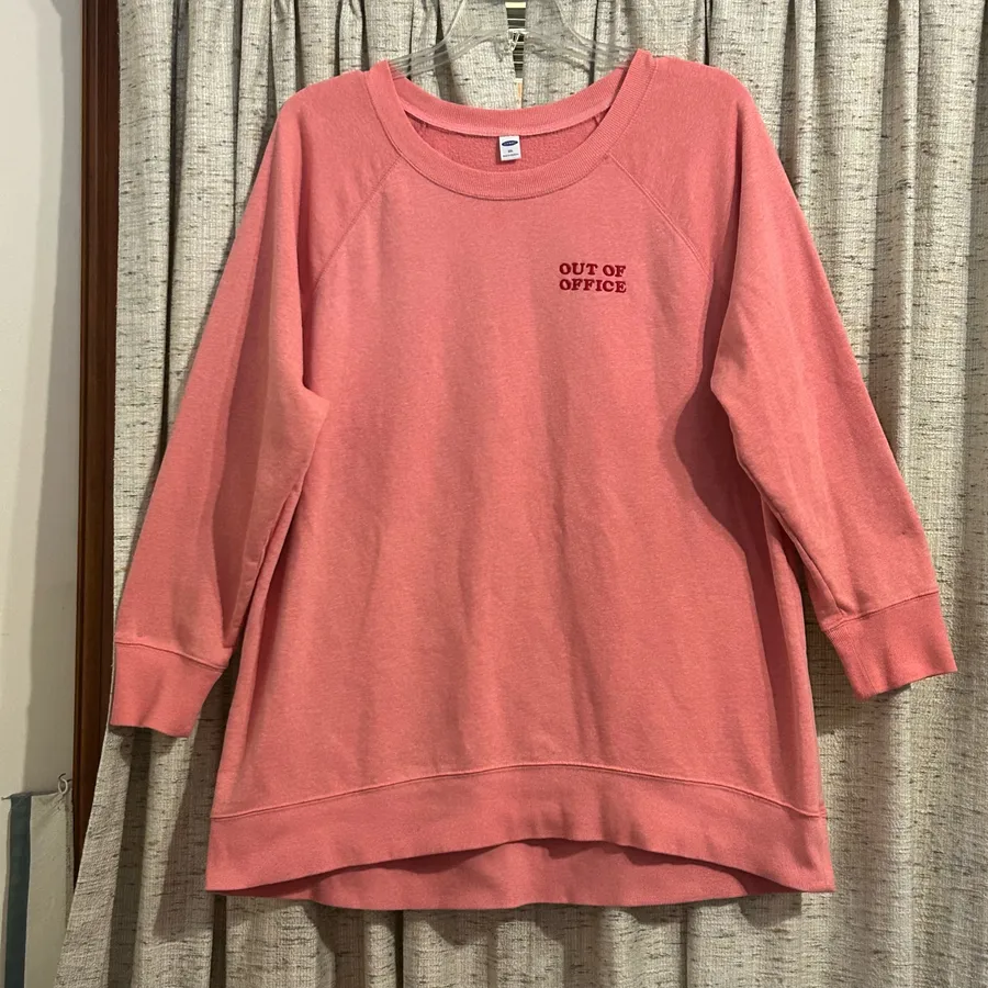 Old Navy Out Of Office Boyfriend Tunic Sweatshirt
