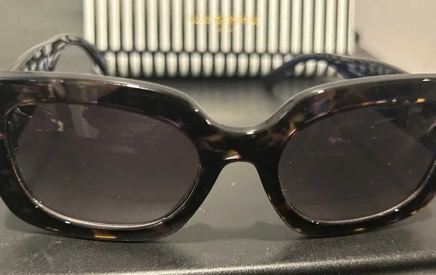 Nine West Brown Oversized Sunglasses