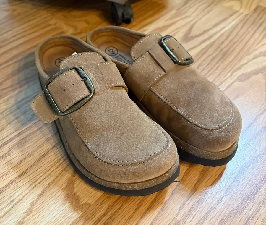 White Mountain Mules Leather