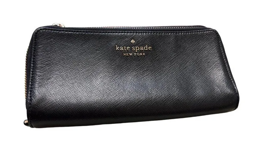 Kate Spade women’s leather bifold slim wallet AUTHENTIC 8X4 SKU 3142
