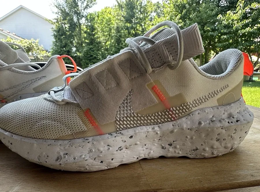 Nike Shoes Crater Impact Cream Orange Sneakers Size 6.5