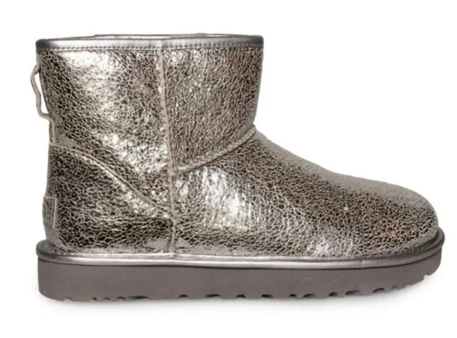 SOLD Ugg silver boots