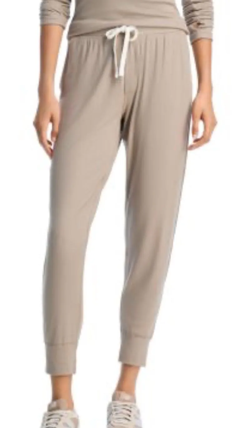 Splits59 Kiki Rib 7/8 Jogger Pants Tan Women’s Large