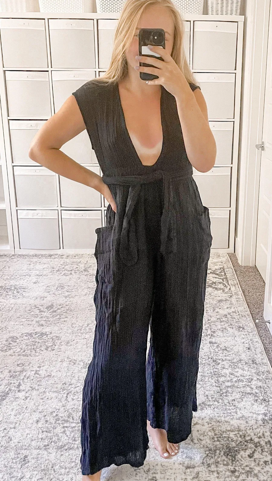 Whitney Jumpsuit Gauze