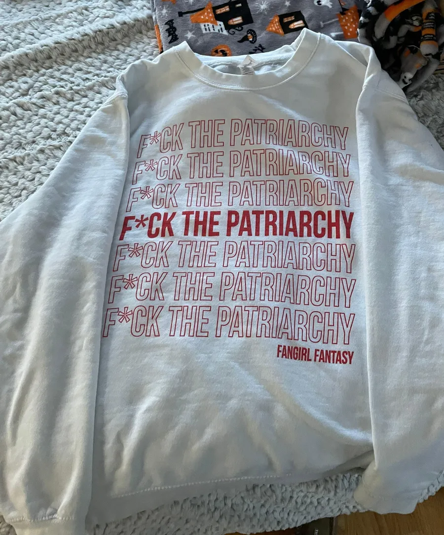 Taylor Swift Crewneck White Size L