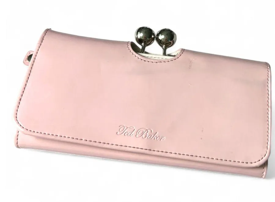 Ted Baker Kassady Crystal Bobble Matinee Purse - Pink Clutch Wallet Evening Bag
