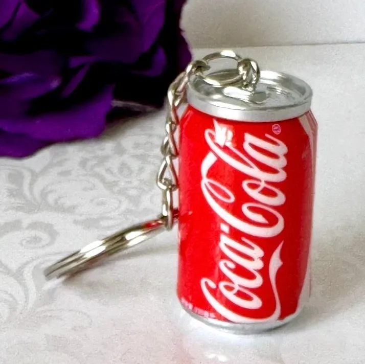 Coca Cola Pillbox/Keychain Red