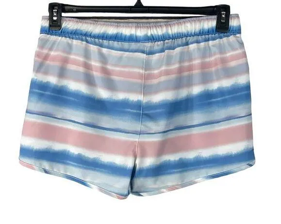 Kyodan Swim X-Large Board Shorts UPF 40 Quick Dry Elastic Waist Watercolor New