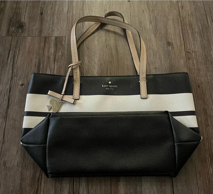 Kate Spade New York Hawthorne Lane Striped Tote Bag