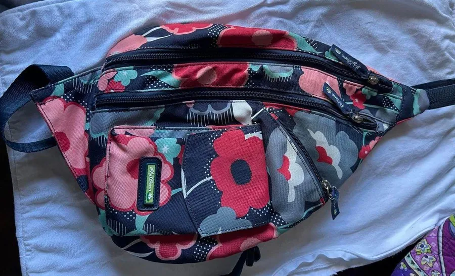 Lily Bloom Floral Pattern Women's Sling Bag