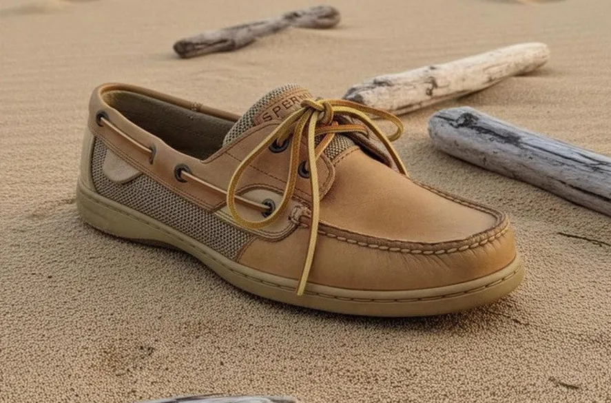 Sperry Top-Sider Bluefish 2-Eye Women's Size 8.5 Boat Shoes Brown Lace-Up Casual