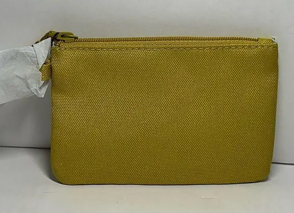Vera Bradley Zip ID Case in Golden Olive - #125