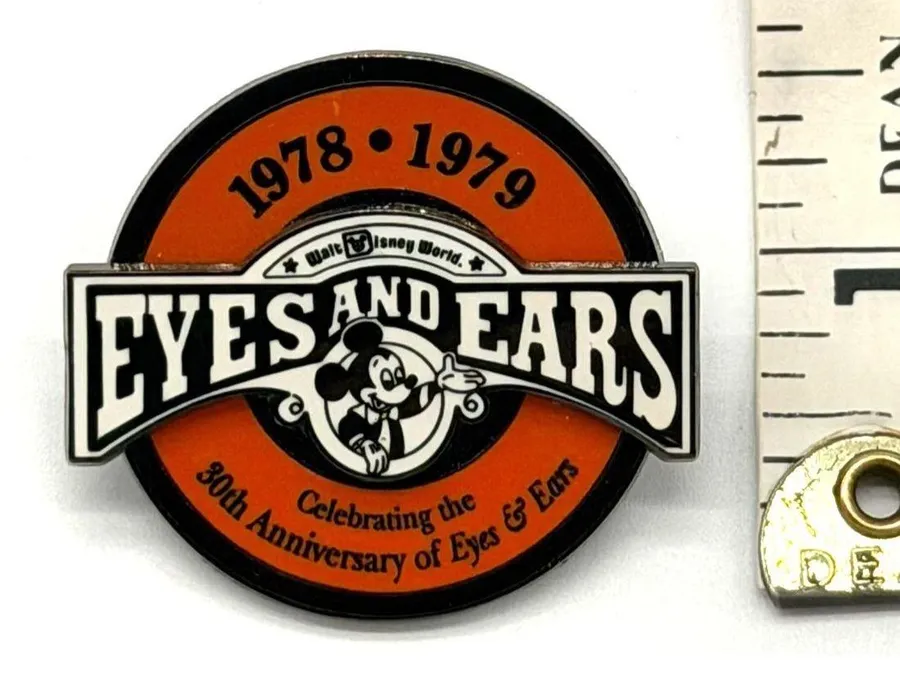 Disney Cast Member Exclusive Eyes & Ears 30th Anniversary Pin LE 3000 March 2002
