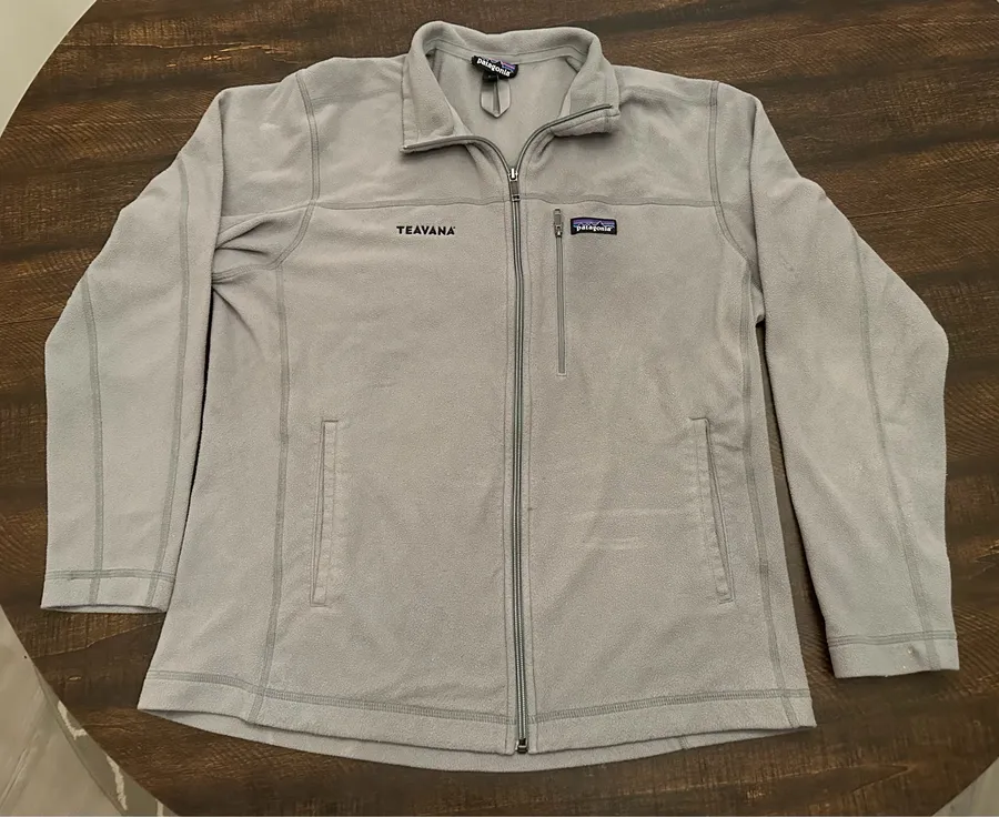 Patagonia Men's Micro D Fleece Jacket-Size Large-Spots-