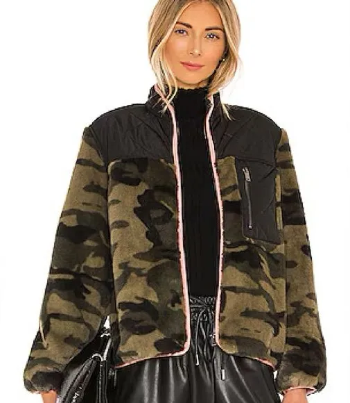Rails “Wesley” Camo Print Jacket