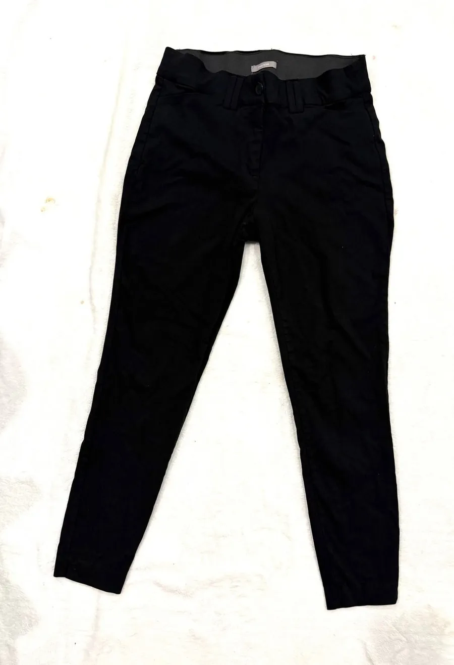 Maurices Womens Black Skinny Dress Pants Size Medium Regular Stretch Trousers