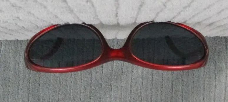 New Divine Eyewear Nyx Red/Smoke Sunglasses Women's NWT Red