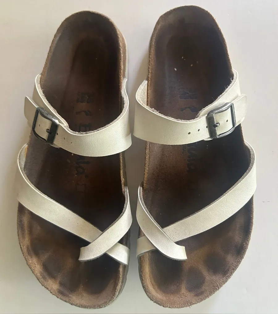 Betula by Birkenstock Mia Sandals Womens 38 White Size 7