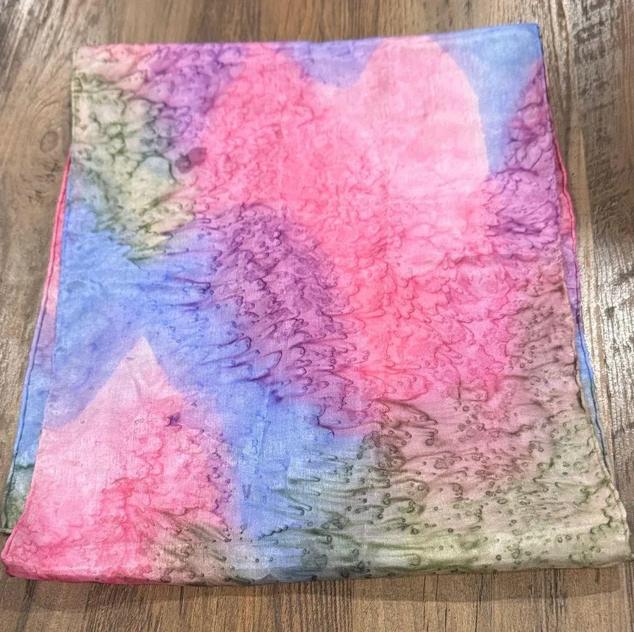 Colorful Scarf Pink