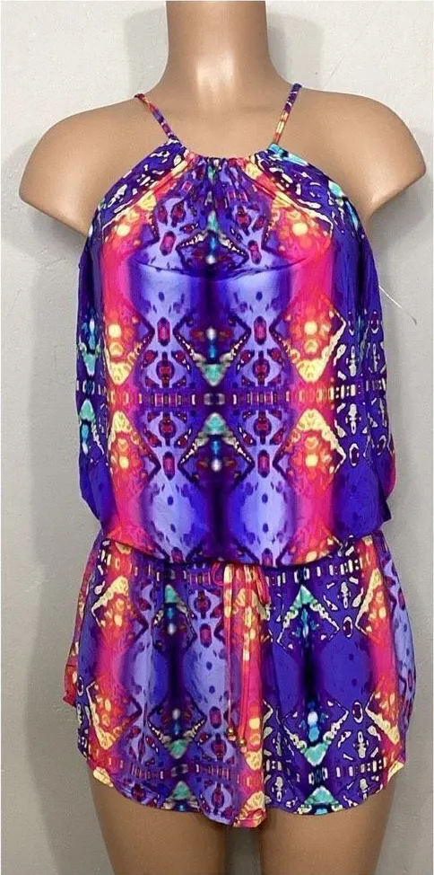 New. Pilyq multicolored tie dye swimsuit coverup. Retails $125. M/L